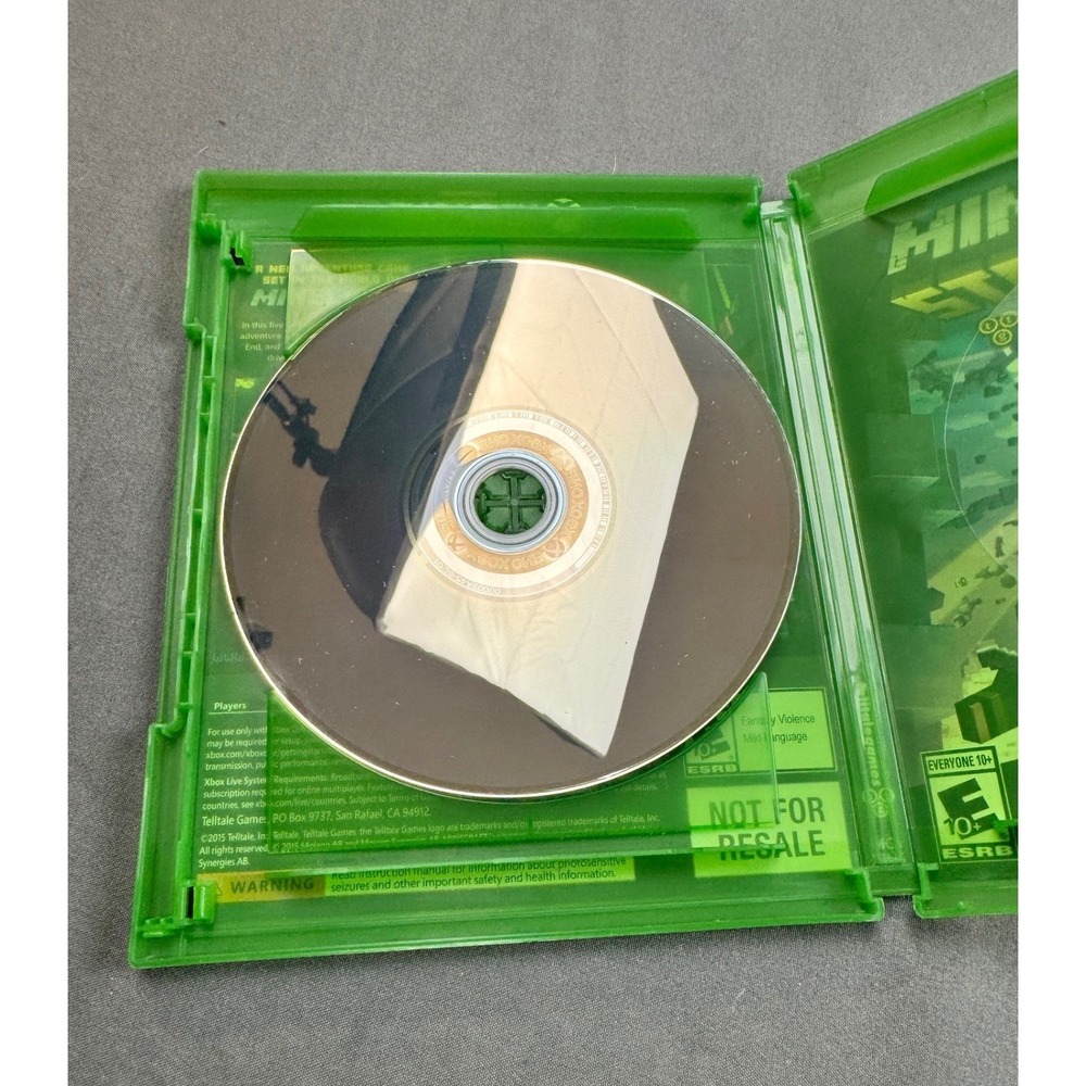 Minecraft Story Mode Season Pass Disc Xbox One Telltale Games Mojang Microsoft - Picture 3 of 4